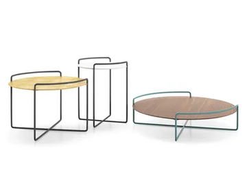 SAVOIR FAIRE - Oval metal coffee table by Capo d’Opera - view 2